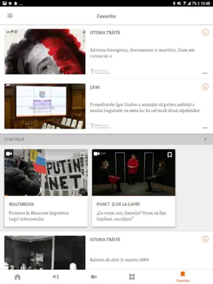Radio Europa Liberă android App screenshot 0