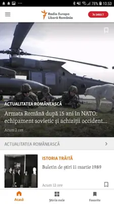 Radio Europa Liberă android App screenshot 7