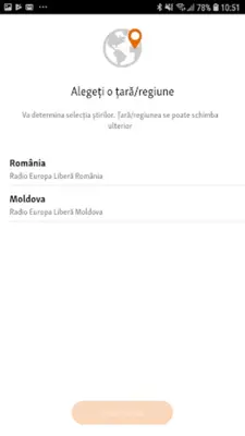 Radio Europa Liberă android App screenshot 8